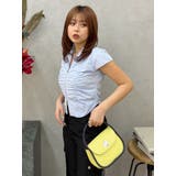 フロントジップシャーリングクロップドシャツ | EVRIS | 詳細画像20 