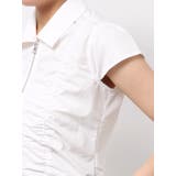 フロントジップシャーリングクロップドシャツ | EVRIS | 詳細画像27 