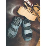 厚底スタッズモチーフプラットフォームサンダル | EVRIS | 詳細画像17 