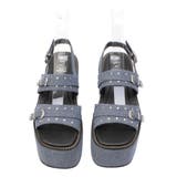 厚底スタッズモチーフプラットフォームサンダル | EVRIS | 詳細画像24 