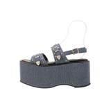 厚底スタッズモチーフプラットフォームサンダル | EVRIS | 詳細画像25 