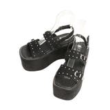 厚底スタッズモチーフプラットフォームサンダル | EVRIS | 詳細画像31 