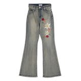 Embroideryフレアデニムパンツ | EVRIS | 詳細画像39 