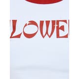 FLOWERストラップクロップドＴシャツ | EVRIS | 詳細画像32 