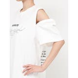 ショルダーカッティングBIGTシャツ | EVRIS | 詳細画像34
