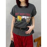 ブラック | フロントフォトBIG Tシャツ | EVRIS