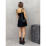 ショルダーリボンプリーツミニワンピース | EVRIS | 詳細画像11 