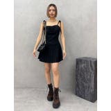 ショルダーリボンプリーツミニワンピース | EVRIS | 詳細画像14 