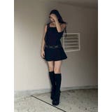 ショルダーリボンプリーツミニワンピース | EVRIS | 詳細画像19 