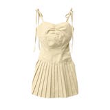 ショルダーリボンプリーツミニワンピース | EVRIS | 詳細画像41 