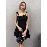 ショルダーリボンプリーツミニワンピース | EVRIS | 詳細画像8 