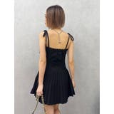 ショルダーリボンプリーツミニワンピース | EVRIS | 詳細画像9 