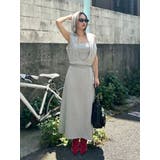 ビスチェセットフーディロングワンピース リブ素材 | EVRIS | 詳細画像14 