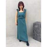 ビスチェセットフーディロングワンピース リブ素材 | EVRIS | 詳細画像29 