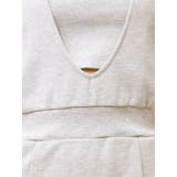 ビスチェセットフーディロングワンピース リブ素材 | EVRIS | 詳細画像42 