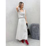 ビスチェセットフーディロングワンピース リブ素材 | EVRIS | 詳細画像9 