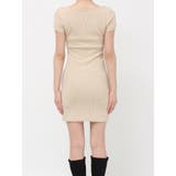 カットタイトハーフスリーブミニワンピース | EVRIS | 詳細画像31 