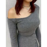 アウトワンショルダーミニワンピース | EVRIS | 詳細画像2 