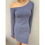 アウトワンショルダーミニワンピース | EVRIS | 詳細画像20 