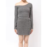 アウトワンショルダーミニワンピース | EVRIS | 詳細画像25 