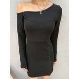 アウトワンショルダーミニワンピース | EVRIS | 詳細画像9 