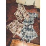 チェックオフショルブラウス | EVRIS | 詳細画像32 