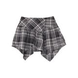 アシンメトリーランダムチェックミニスカート | EVRIS | 詳細画像46 