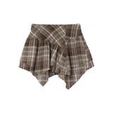 アシンメトリーランダムチェックミニスカート | EVRIS | 詳細画像47 