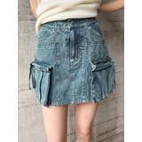 ヴィンテージライクカーゴミニスカート | EVRIS | 詳細画像17 