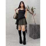 プリーツワイドベルトミニスカート | EVRIS | 詳細画像14 