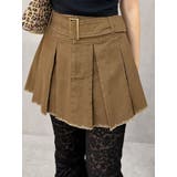 プリーツワイドベルトミニスカート | EVRIS | 詳細画像17 