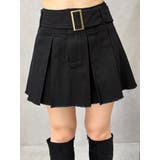 プリーツワイドベルトミニスカート | EVRIS | 詳細画像29 