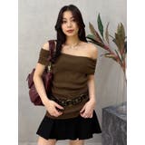 プリーツワイドベルトミニスカート | EVRIS | 詳細画像30 