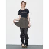 プリーツワイドベルトミニスカート | EVRIS | 詳細画像8 