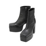 レザーライクチャンキーブーツ | EVRIS | 詳細画像31 