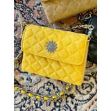 マスタード | キルティングウォレットBAG | EVRIS