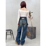 2WAYサロペットワイドデニムパンツ | EVRIS | 詳細画像19