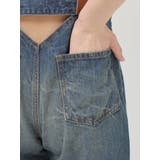 2WAYサロペットワイドデニムパンツ | EVRIS | 詳細画像40