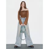 ヴィンテージライクボリュームワイドデニムパンツ | EVRIS | 詳細画像26 