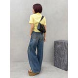 ヴィンテージライクボリュームワイドデニムパンツ | EVRIS | 詳細画像48 