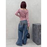 ヴィンテージライクボリュームワイドデニムパンツ | EVRIS | 詳細画像6 