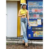 スタッズオープンウエストフレアデニムパンツ【セットアップ着用可能】 | EVRIS | 詳細画像37 