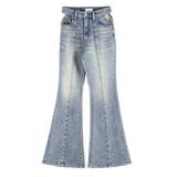 スタッズオープンウエストフレアデニムパンツ【セットアップ着用可能】 | EVRIS | 詳細画像50 