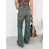 センターシームワイドフレアデニムパンツ | EVRIS | 詳細画像21 