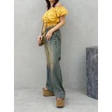 センターシームワイドフレアデニムパンツ | EVRIS | 詳細画像27 