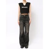 センターシームワイドフレアデニムパンツ | EVRIS | 詳細画像49 