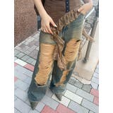 ハイダメージワイドデニムパンツ | EVRIS | 詳細画像13 