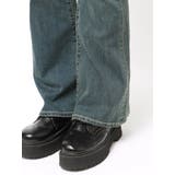 ヴィンテージライクストレッチフレアデニムパンツ | EVRIS | 詳細画像26 