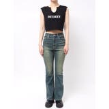 ヴィンテージライクストレッチフレアデニムパンツ | EVRIS | 詳細画像28 