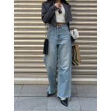 シンプルワイドデニムパンツ | EVRIS | 詳細画像22 
